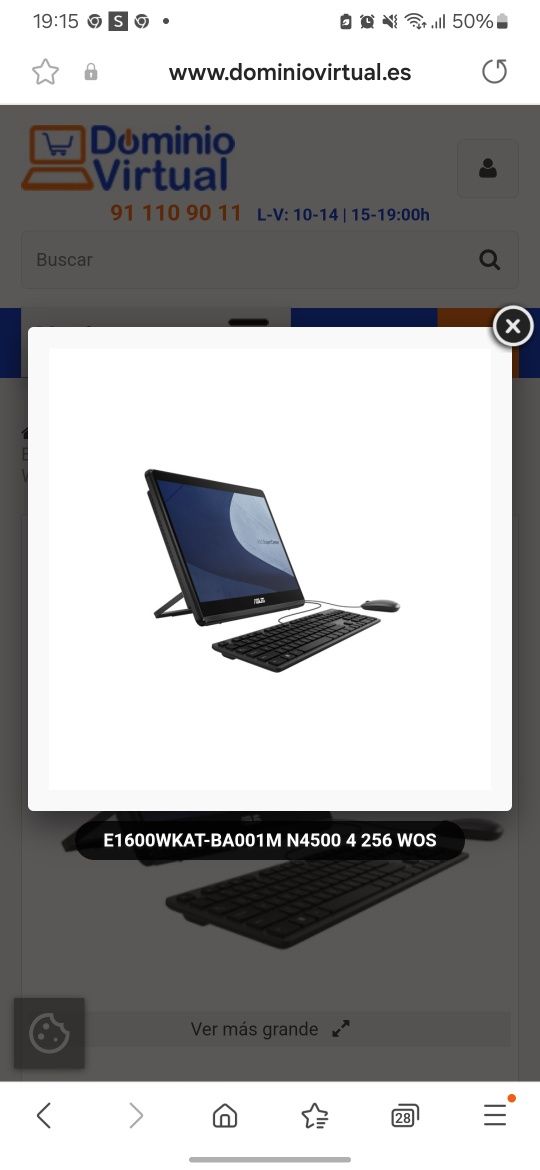VENDO ASUS All in one Novo