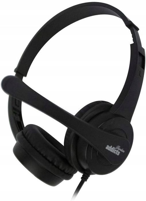 vox505usb zestaw słuchawkowy stereo z mikrofonem połączenie przez usb