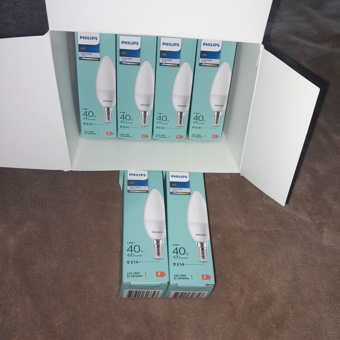 Led лампа PHILIPS Е14, 4,9 (40)w, 470 lumen