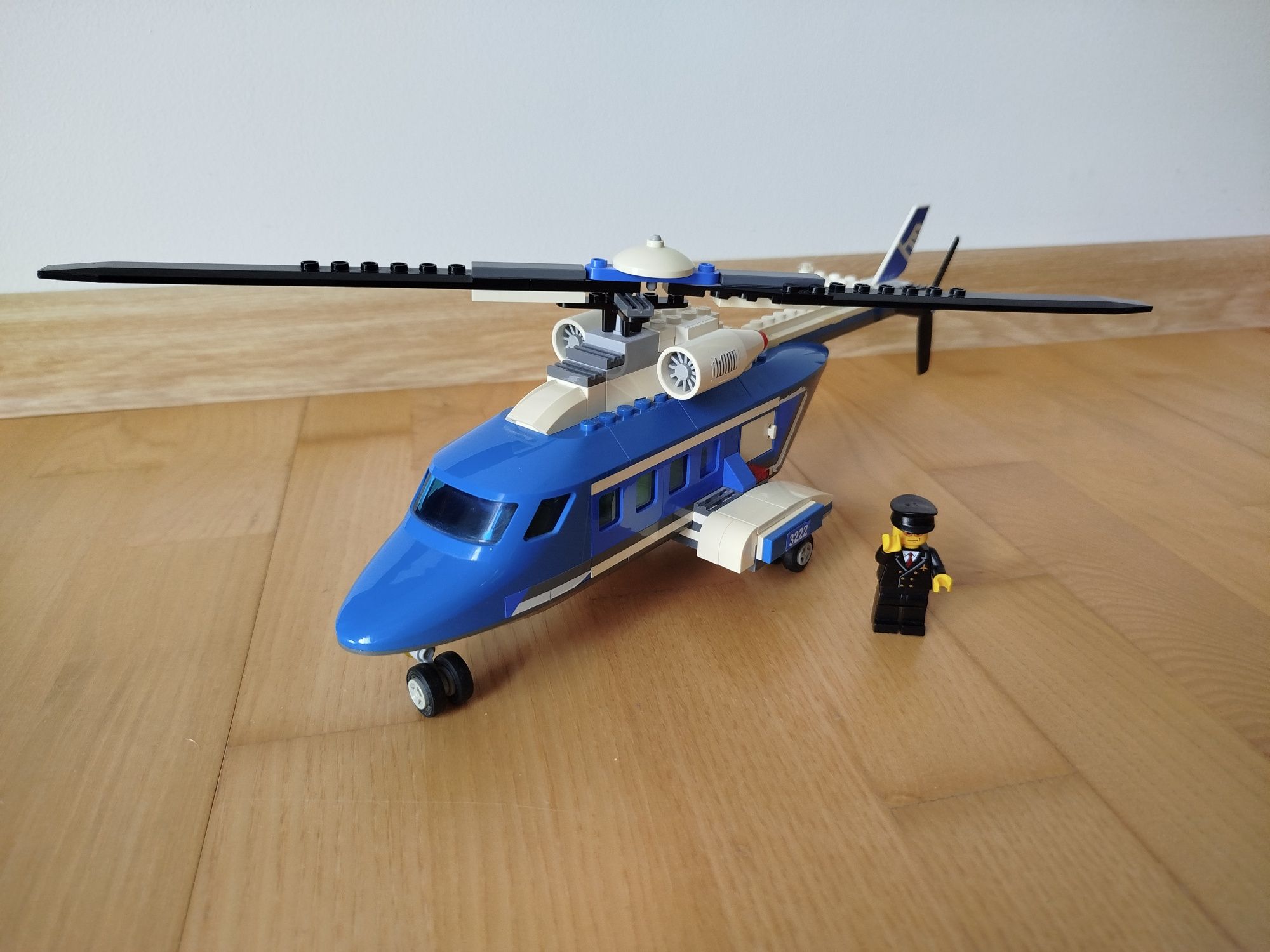 LEGO City 3222 - airtaxi - helikopter klocki