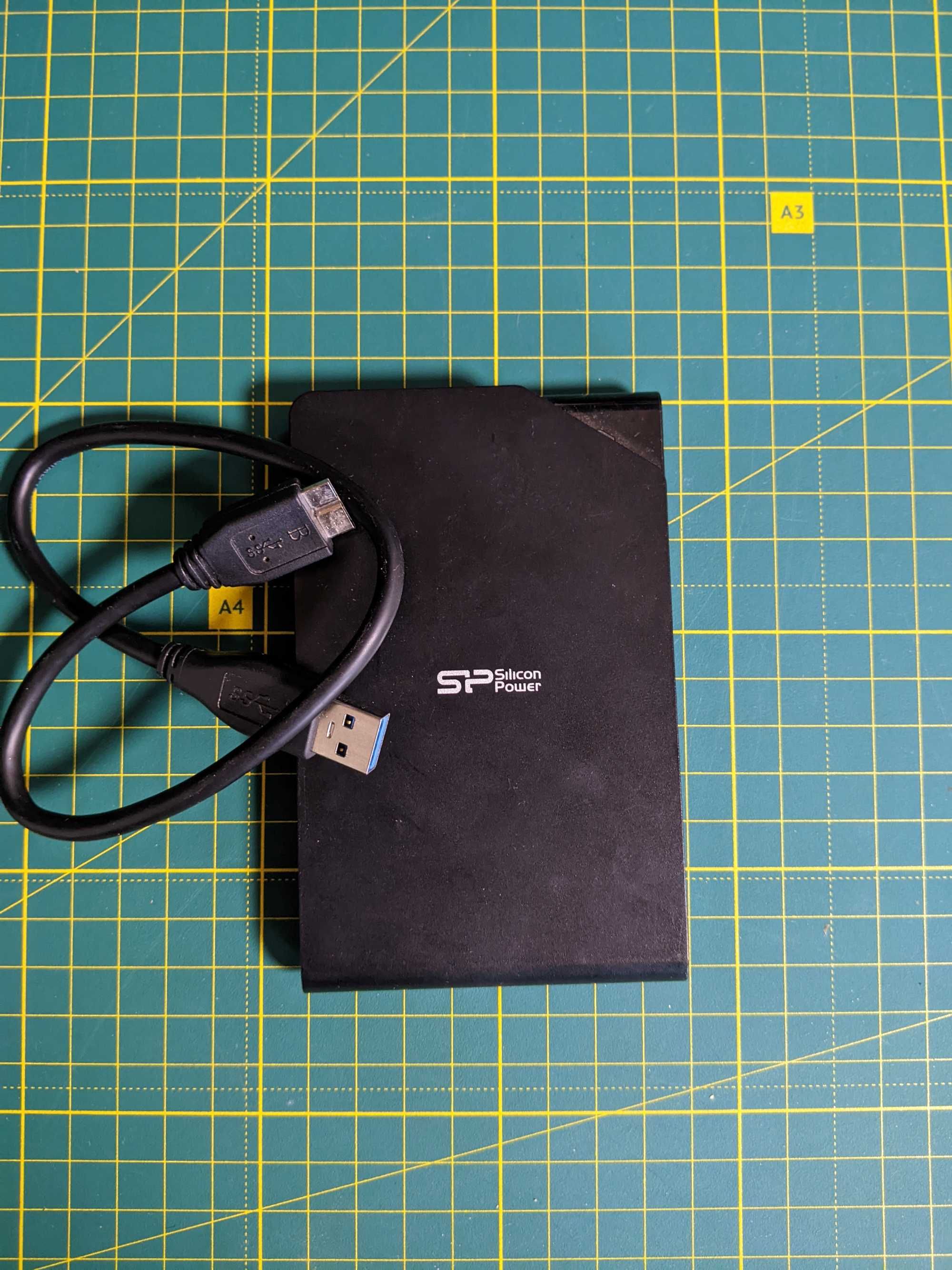 Hdd зовнішній silicon power 500gb USB 3.0