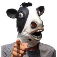 Maska na głowę krowa