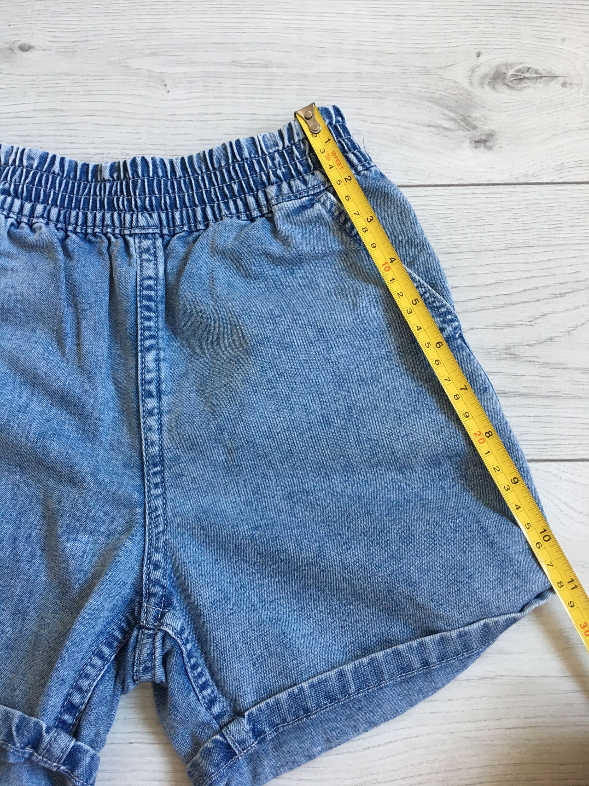 Spodenki szorty z denimu H&M r. 110, nowe bez metki