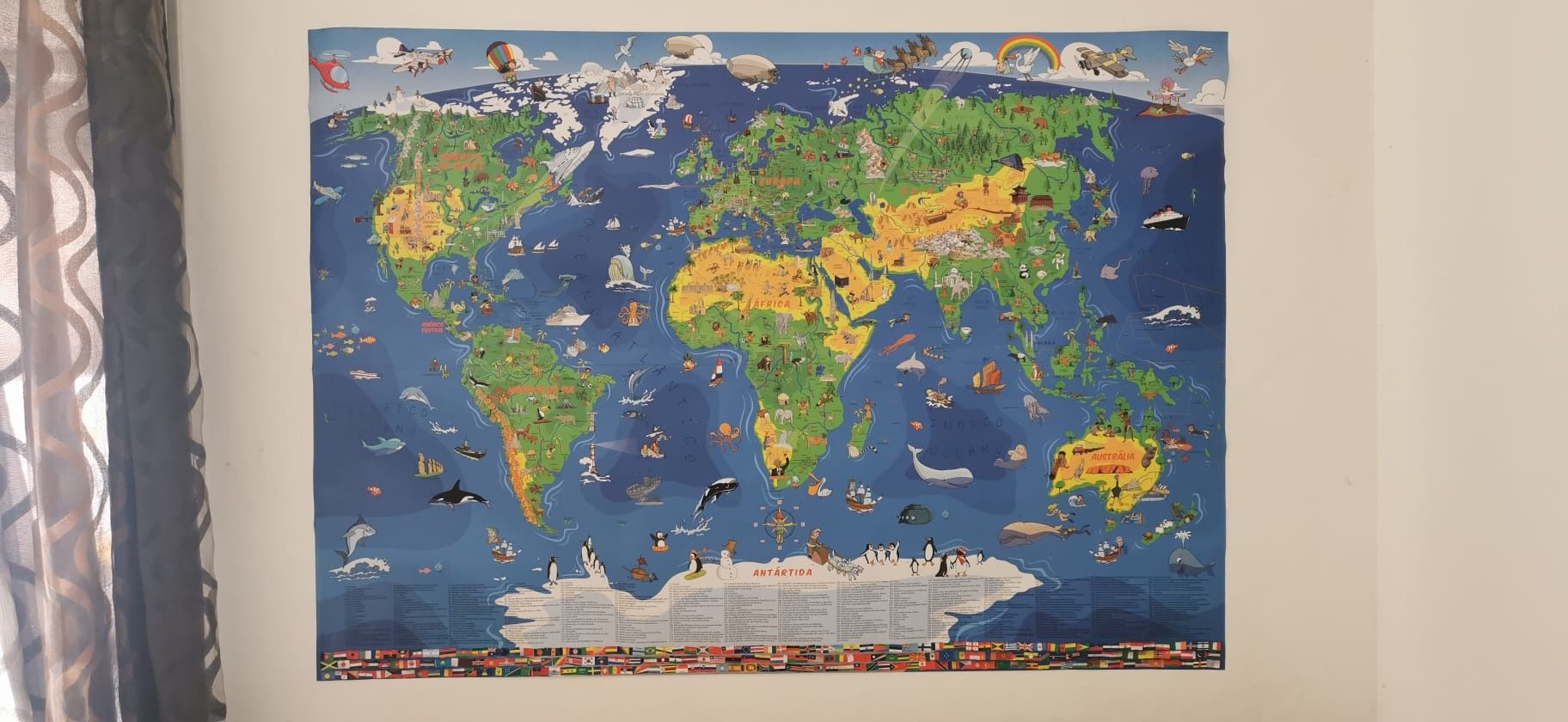 NOVO- Mapa Mundo Infantil