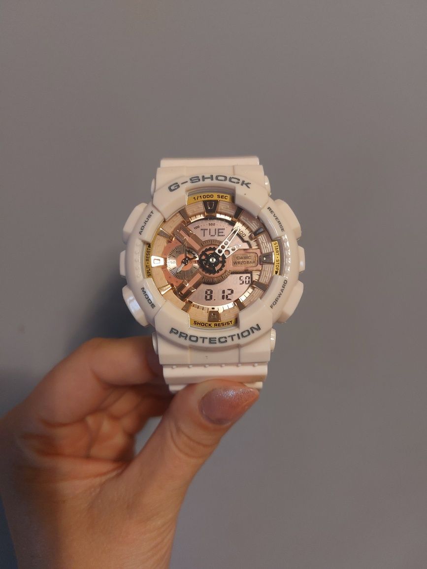 Zegarek Casio pudrowy róż