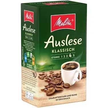 NIEMIECKA kawa mielona Melitta Auslese Klassisch – 500 g x 13 sztuk