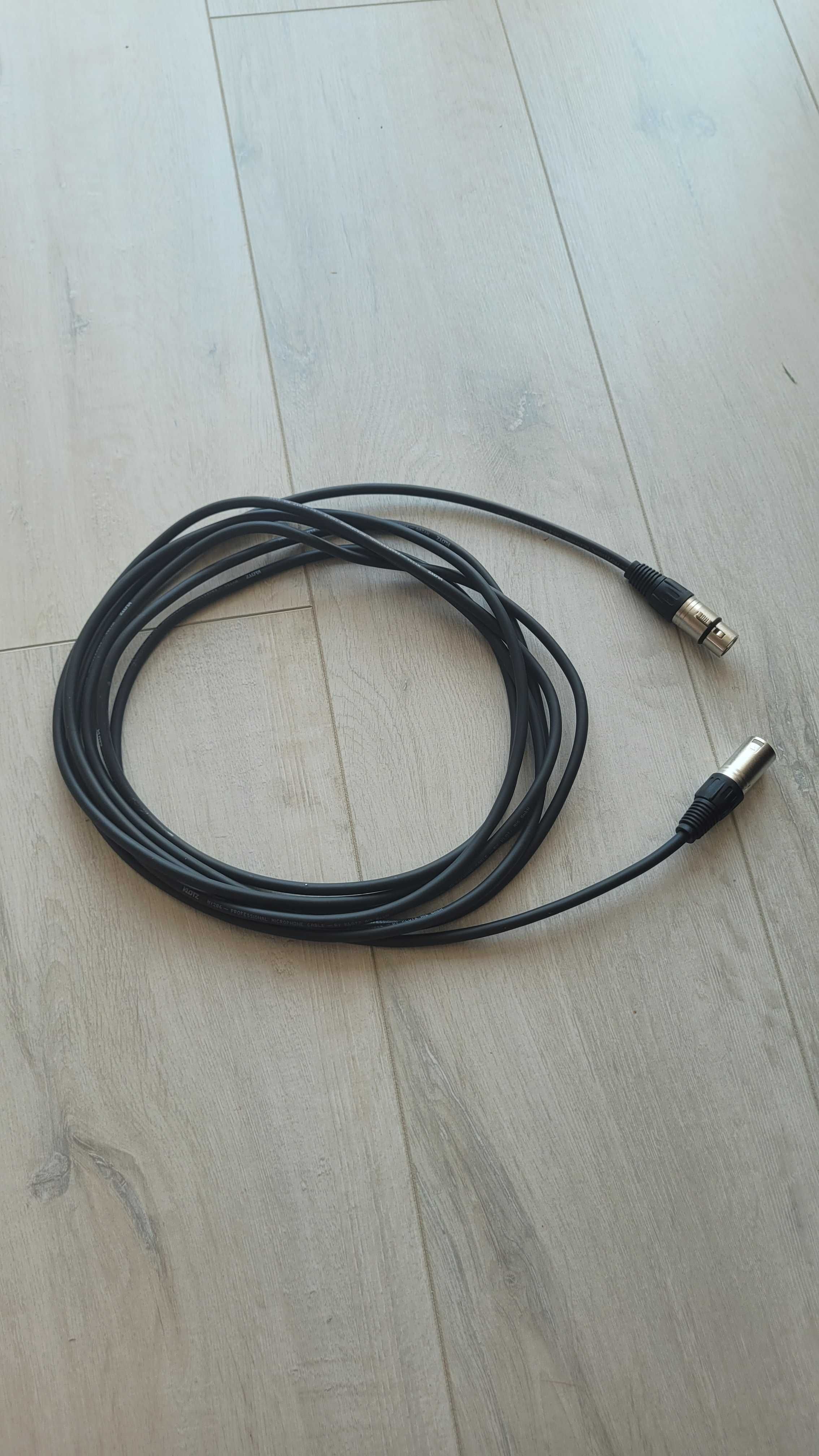 Kabel mikrofonowy XLr Klotz 5 metrowy MY206