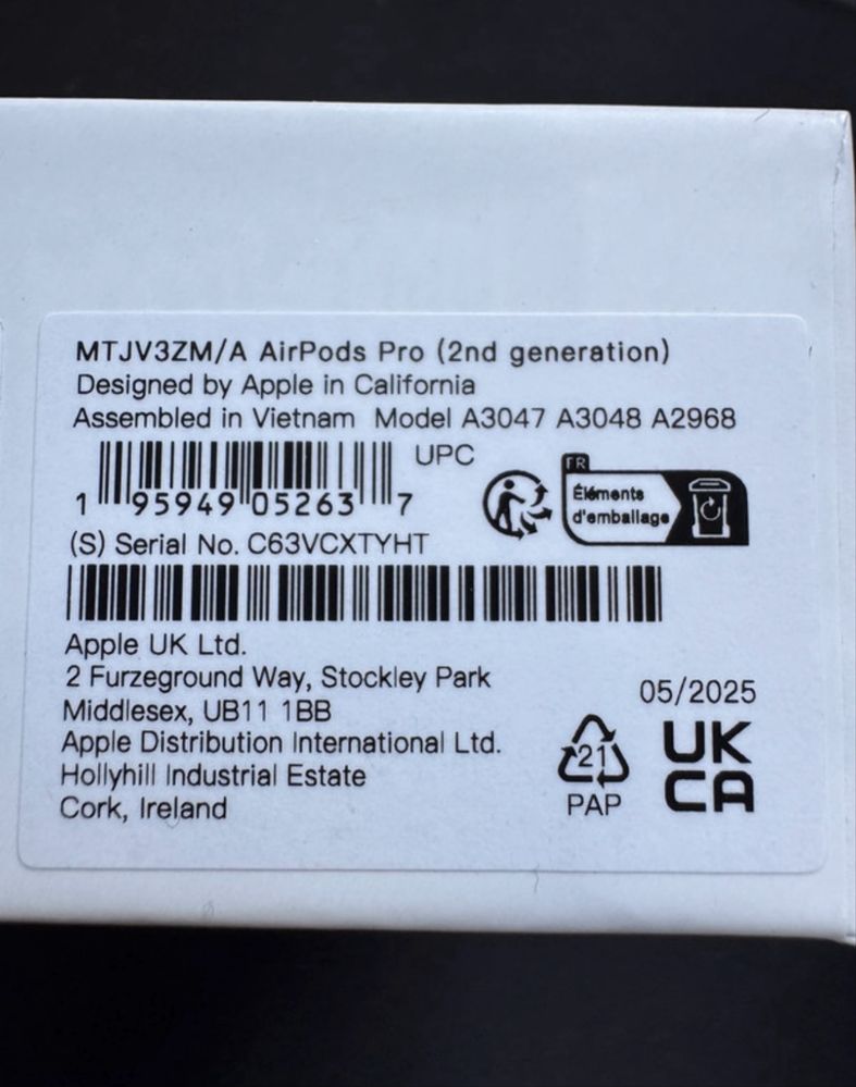 Airpods 2 generacji