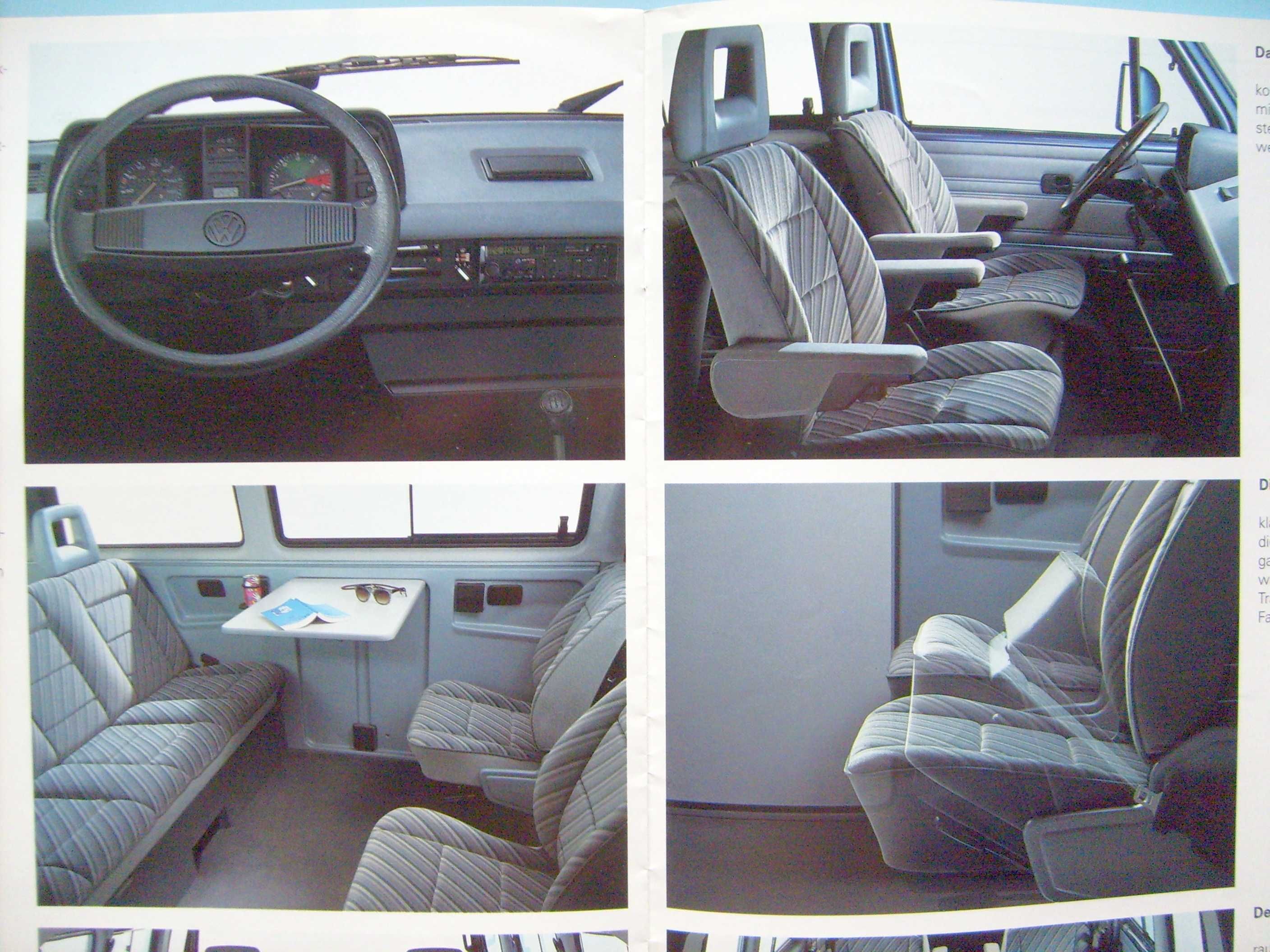 Volkswagen T3 Caravelle / Multivan - White Star & Blue Star - prospekt