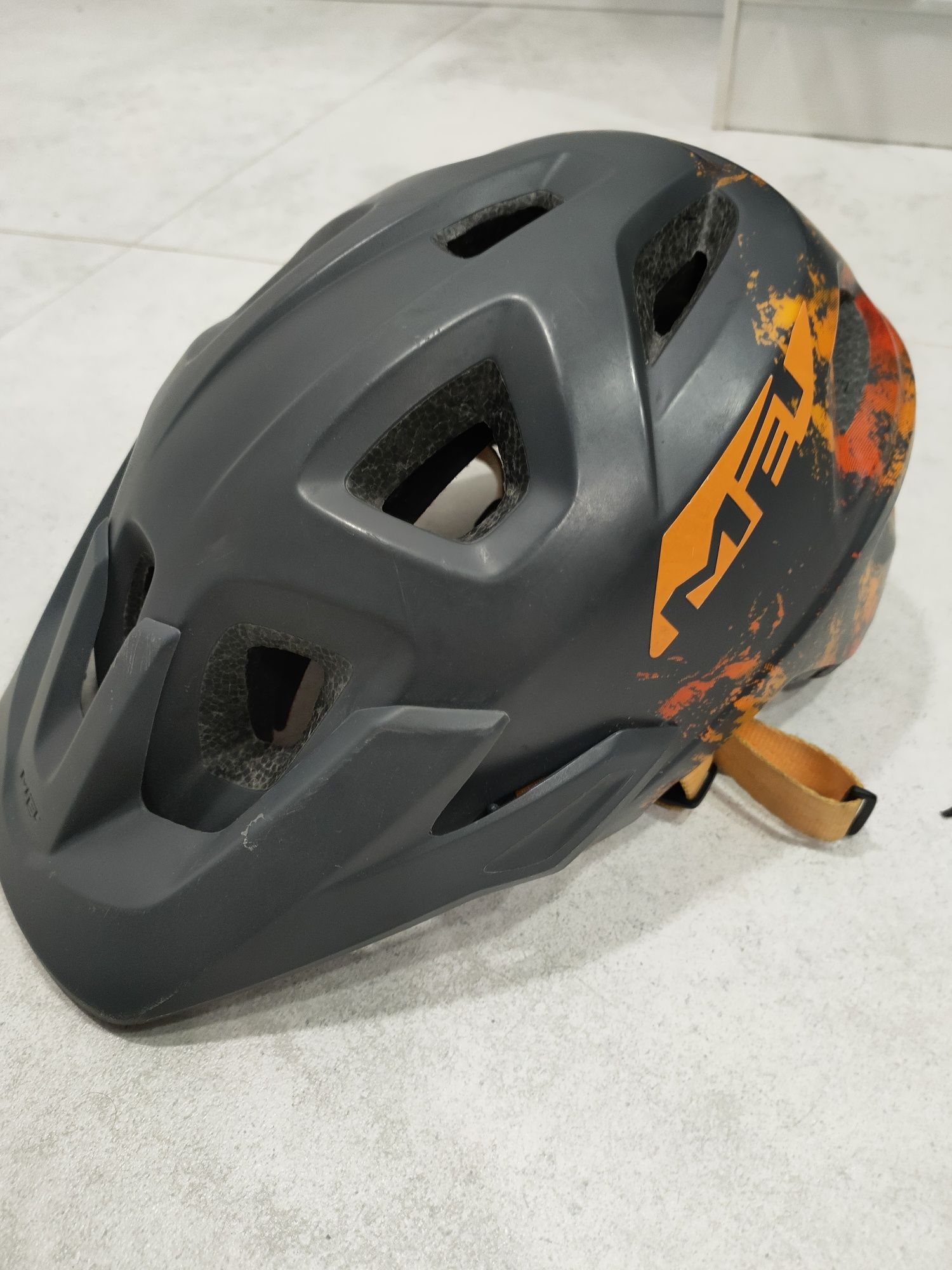 Kask rowerowy MET Eldar junior dziecięcy 52-57