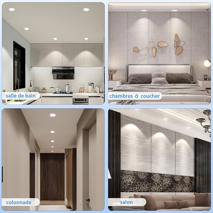 Oprawa led wpuszczana 9V