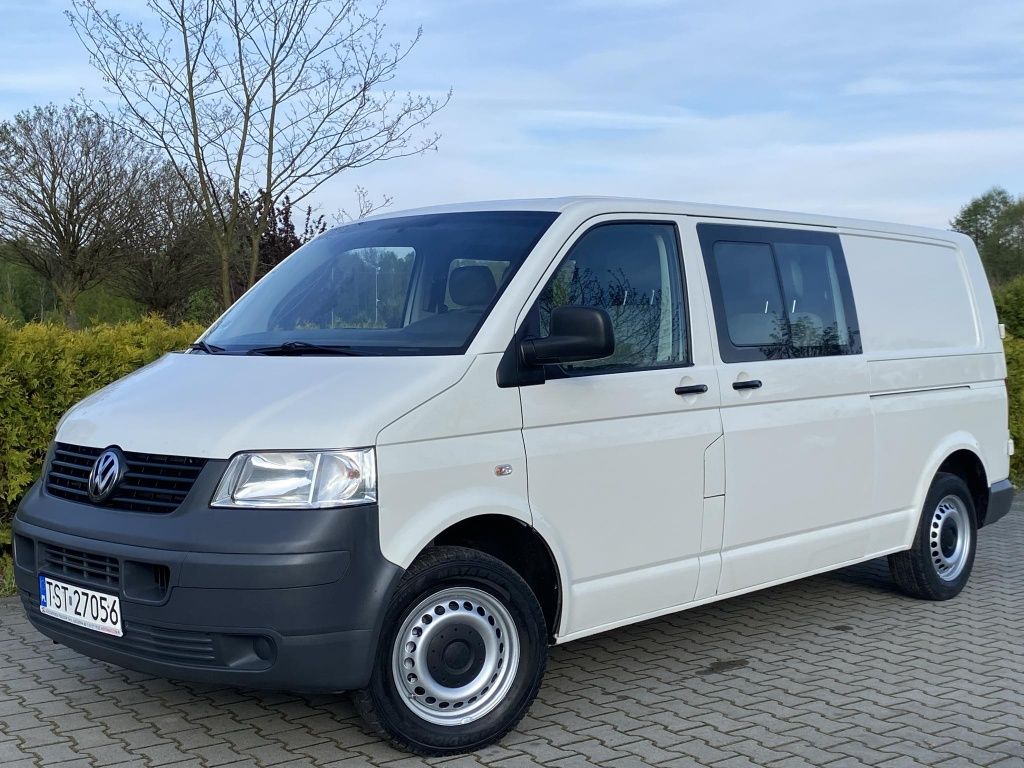 Volkswagen Transporter T5 1.9TDI**105KM**Long**Brygadówka**Klima**