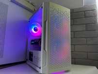 Komputer Gamingowy 16GB RAM FV23% RX 580 intel i5 HDD+SSD RGB Biały