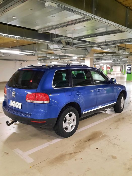 Volkswagen Touareg 2,5 TDI manual, pneumatyka, hak 3,5 tony