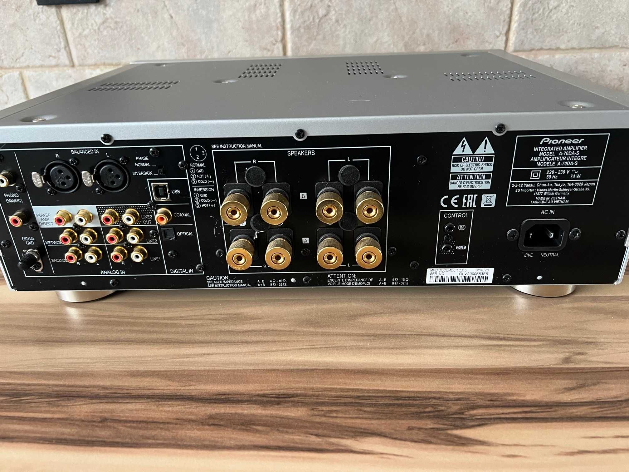 Wzmacniacz PIONEER A-70 DA  Wysoki Model