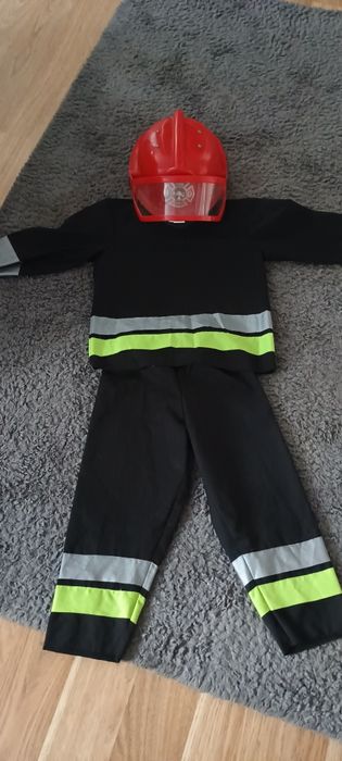 Strój strażaka plus kask