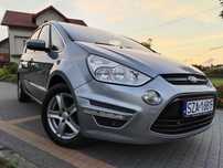 Ford S-Max klima/grzana szyba/titanium/convers/panorama/automat/tempo/7 osób/navi