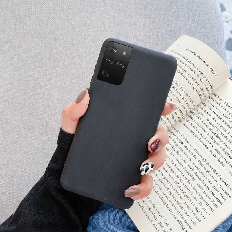 Silikonowe etui do Samsung A41 kolory back case