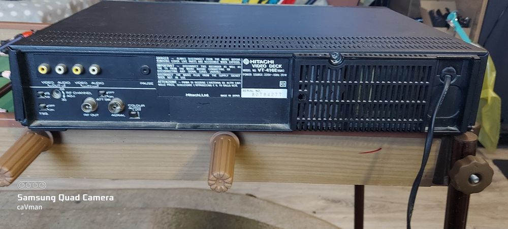 Magnetowid VHS Hitachi Video Deck VT-416E
