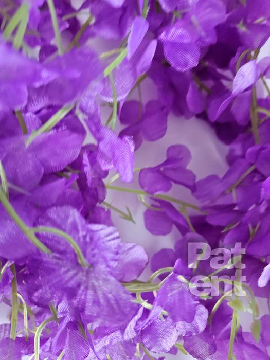 Wisteria fioletowa glicynia sztuczna girlanda dekoracja 12 sztuk