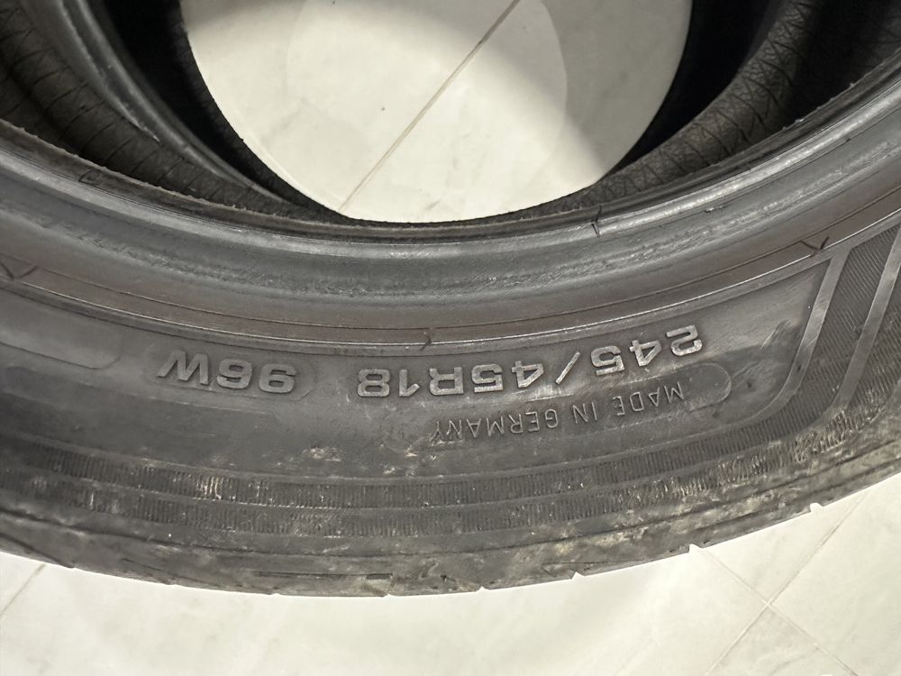 245 45 18 Літо, пара GoodYear, пара Michelin