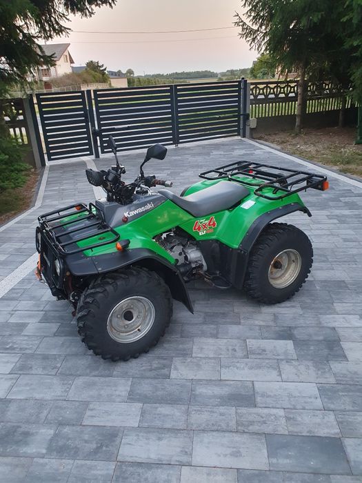Quad kawasaki klf 400 4×4 1600 km od nowosci dokumenty #yamaha#suzuk#k