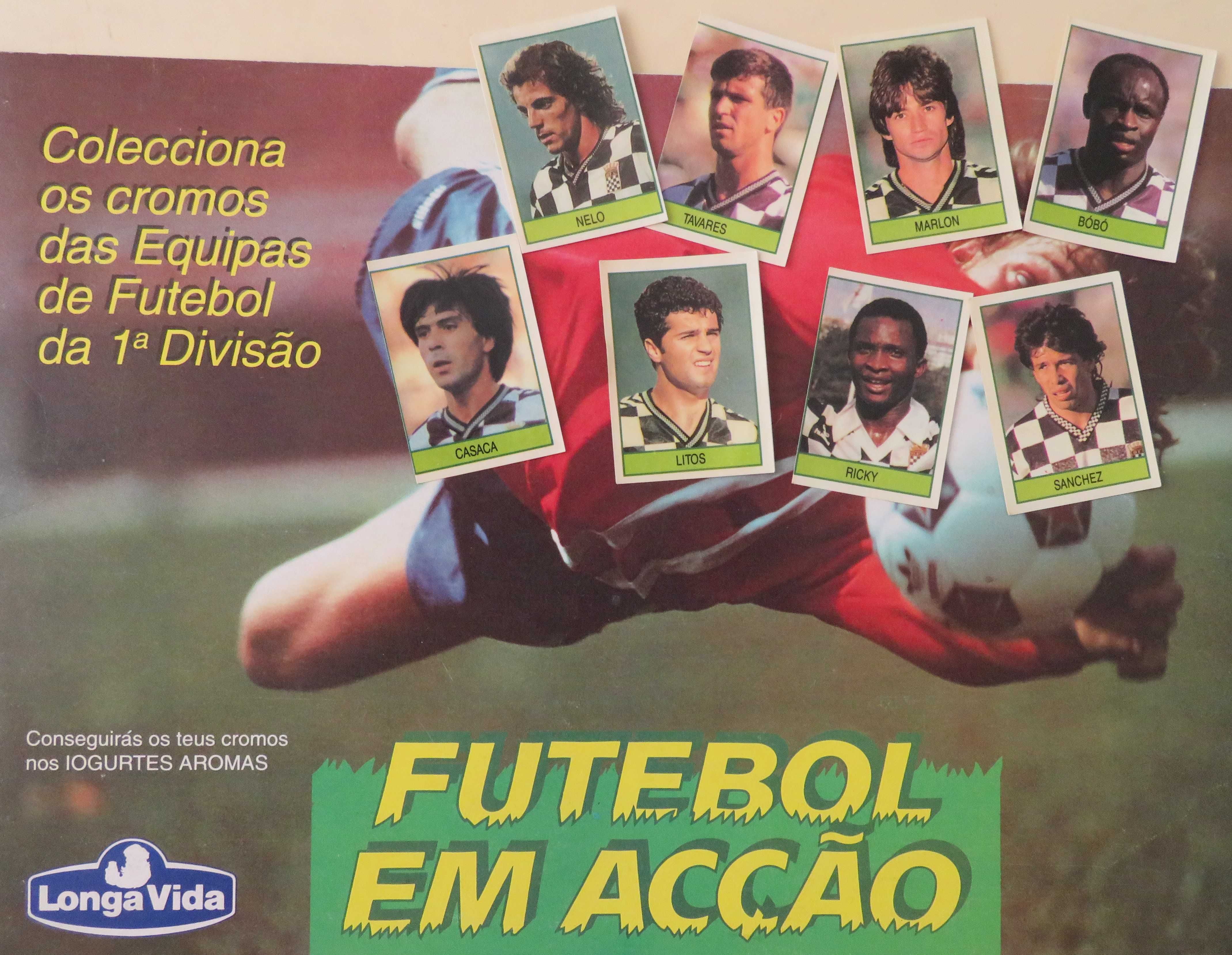 Cromos Futebol em ACÇÃO/LongaVida (Boavista)-Época 92/93