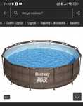 Basen Stelażowy Bestway 366x100 Rattan