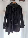 Gabardina trench cor castanho Massimo Dutti