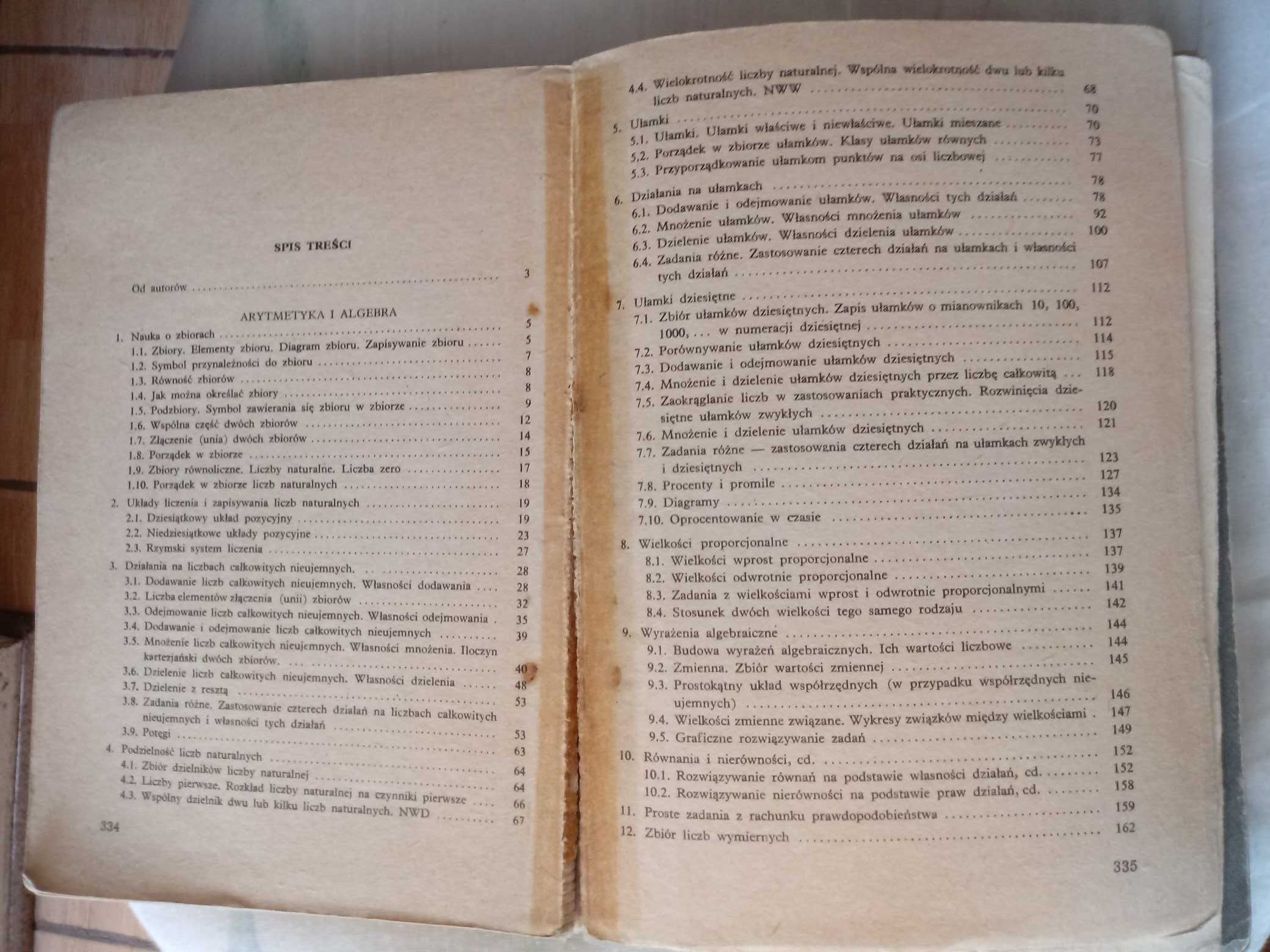 Zbiory zadań z matematyki dla szkoły podstawowej klasa 5,6,7 i 8.