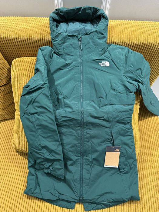 Парка, куртка жіноча The North Face зелена