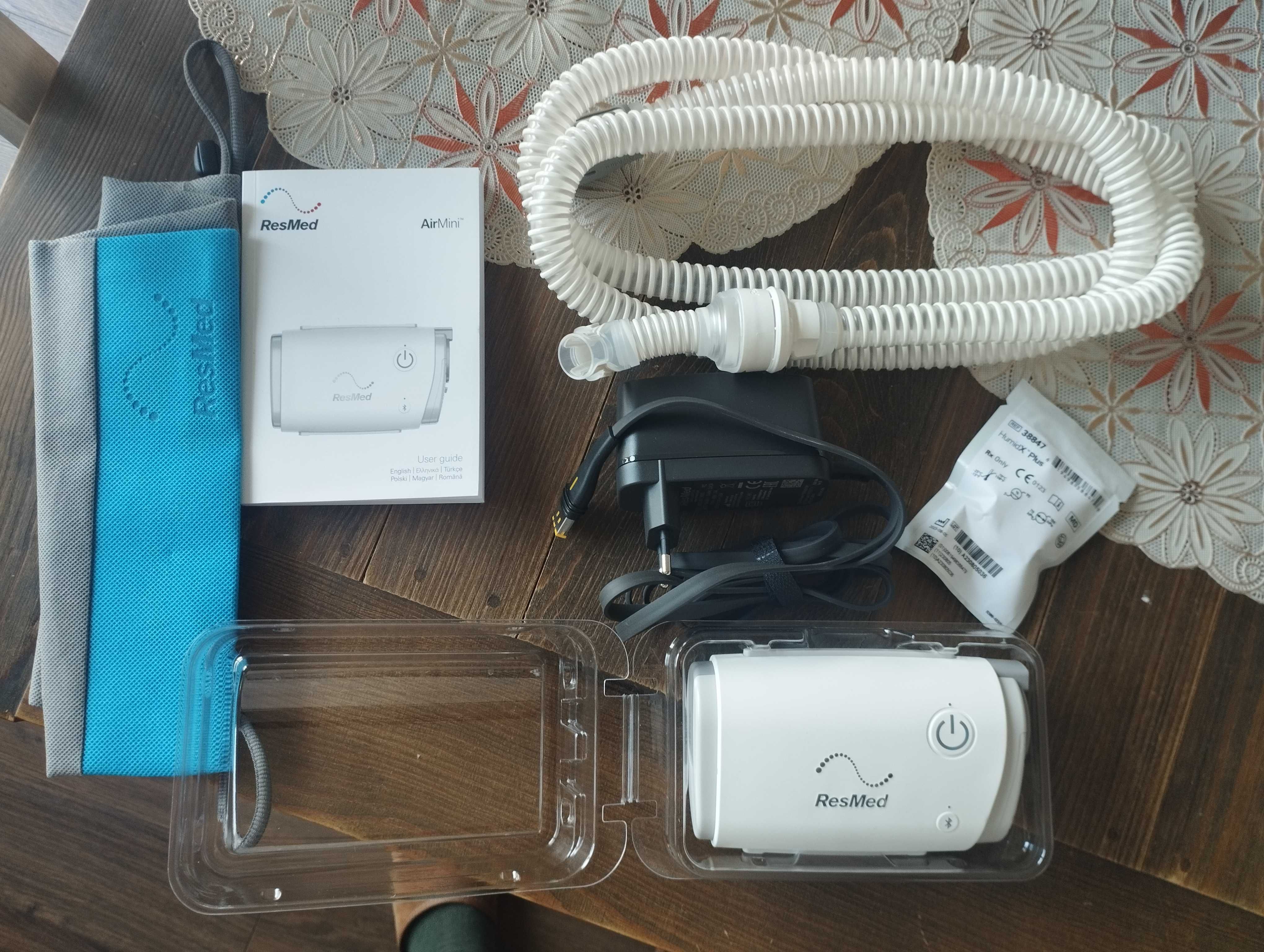 Aparat CPAP Resmed AirMini Autoset  NOWY Zestaw GWARANCJA 5-letnia
