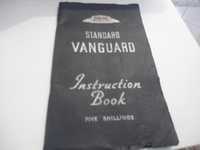 Livro de Instruções do Standard Vanguarde (1948) 1ª edição
