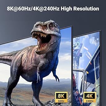UGREEN Przełącznik KVM 8K 60 Hz 2PC 1 Monitor z USB 3.0