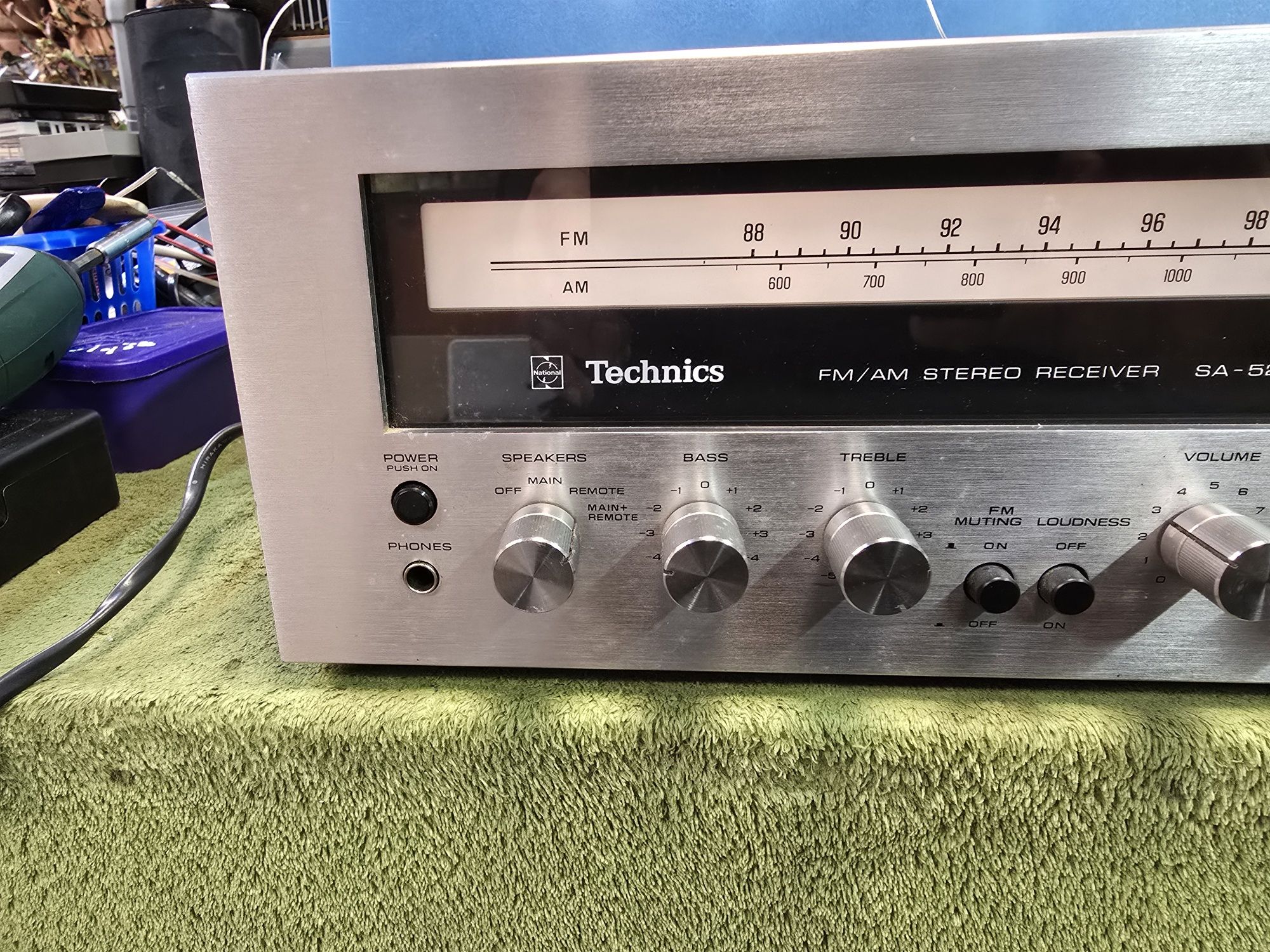 TECHNICS SA-5250 amplituner stereo 4.0 vintage.