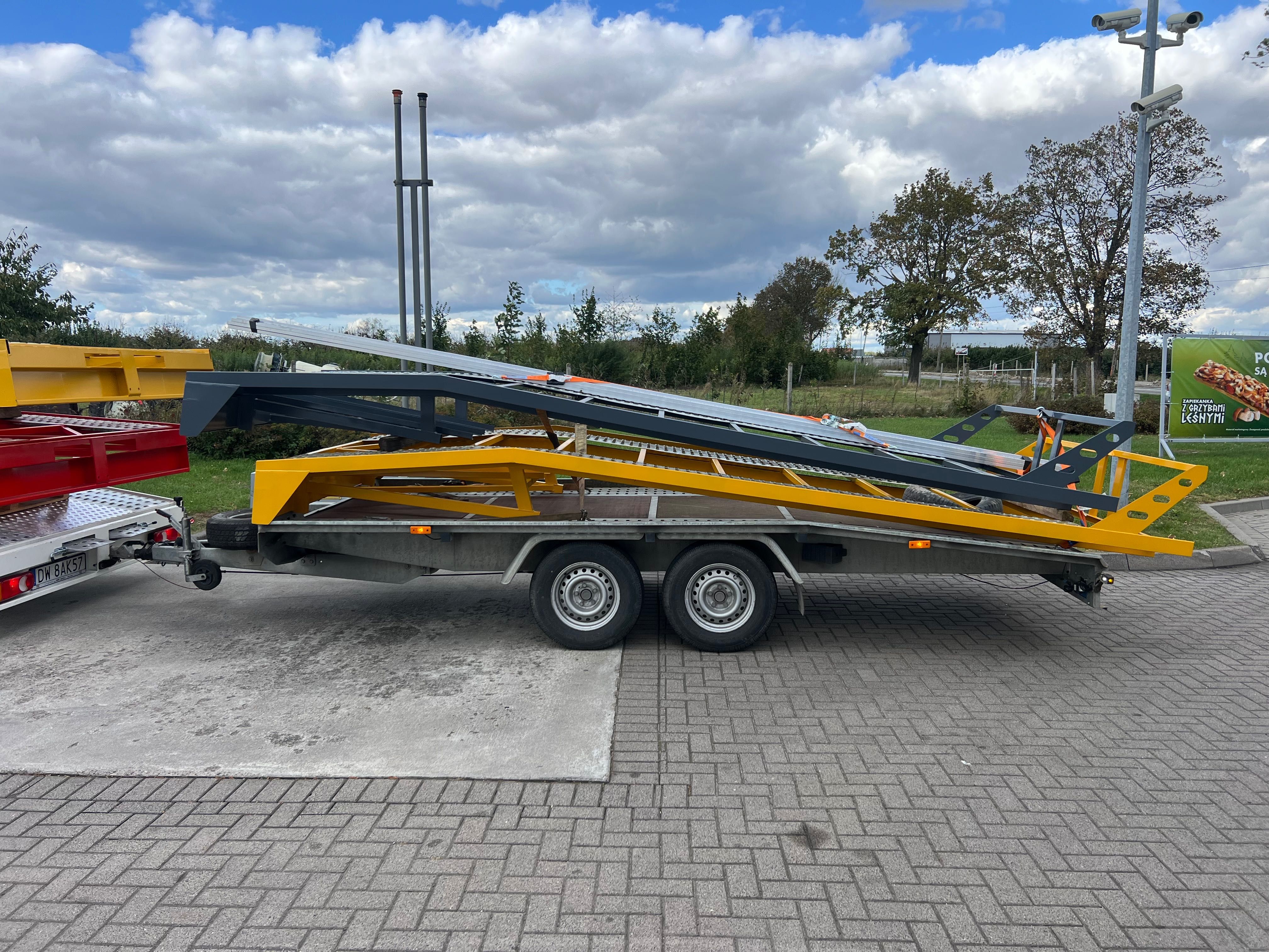 Ducato Boxer Jumper najazd platforma zabudowa auto laweta Nowe !