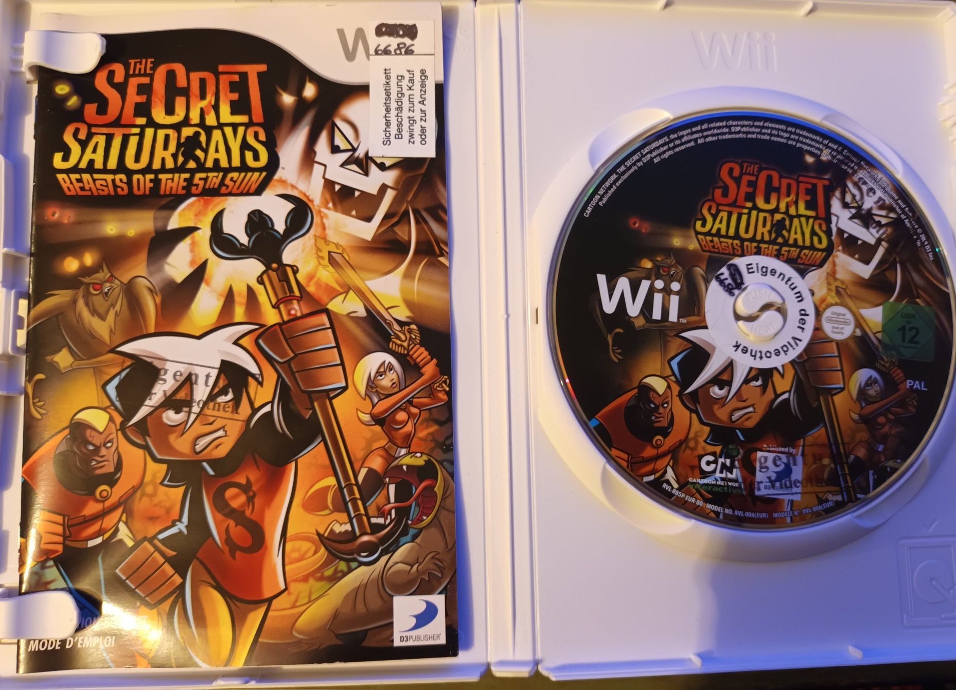 Gra The Secret Saturdays Nintendo Wii