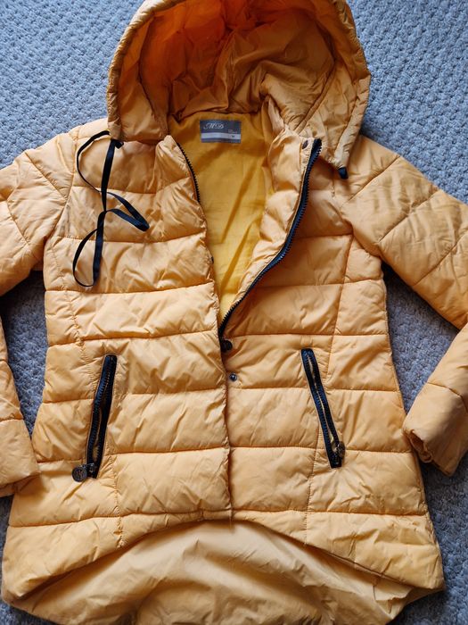 Kurtka damska M żółta