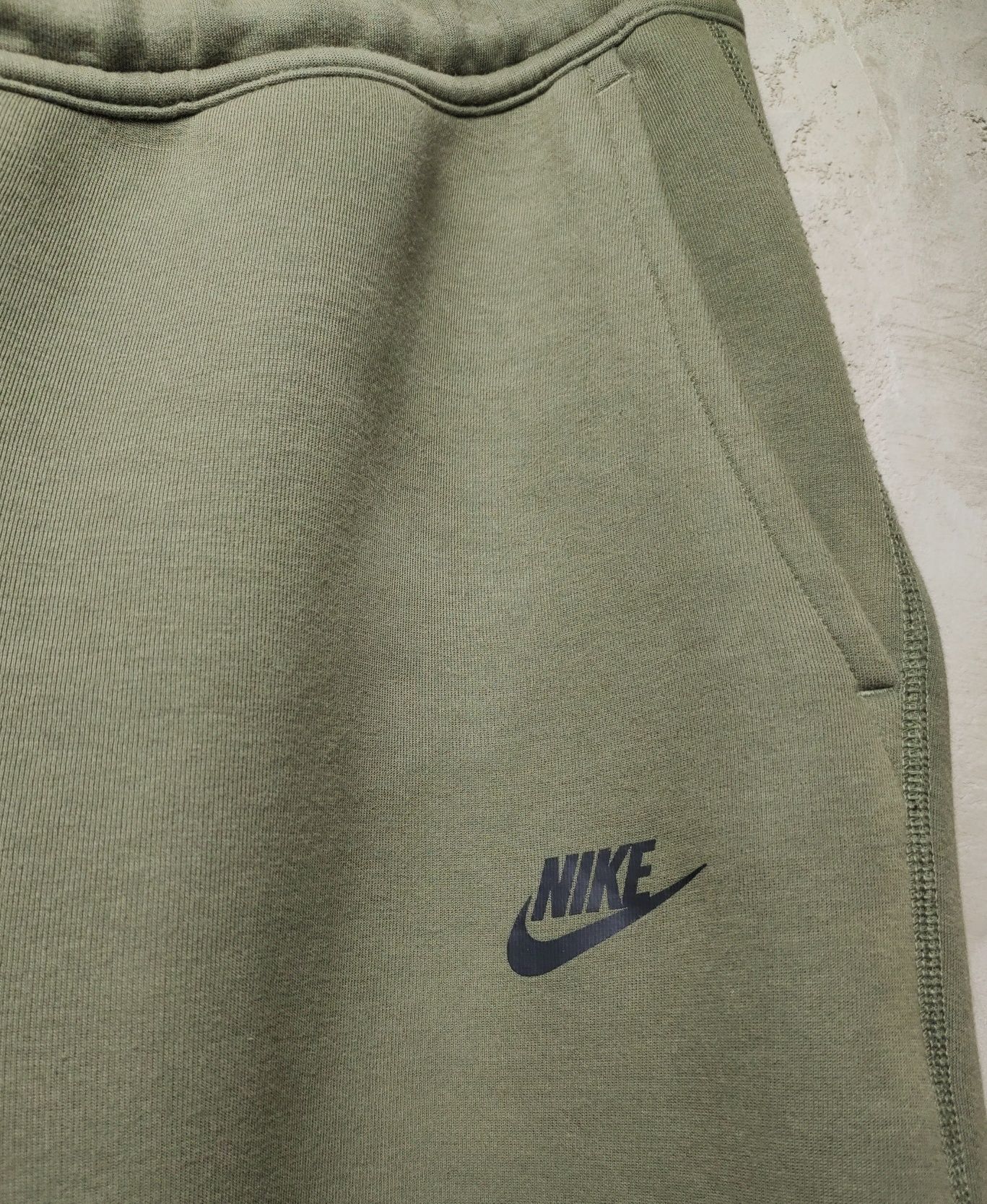 NIKE Tech Fleece__spodnie dresowe męskie (XXL duże) oliv / khaki