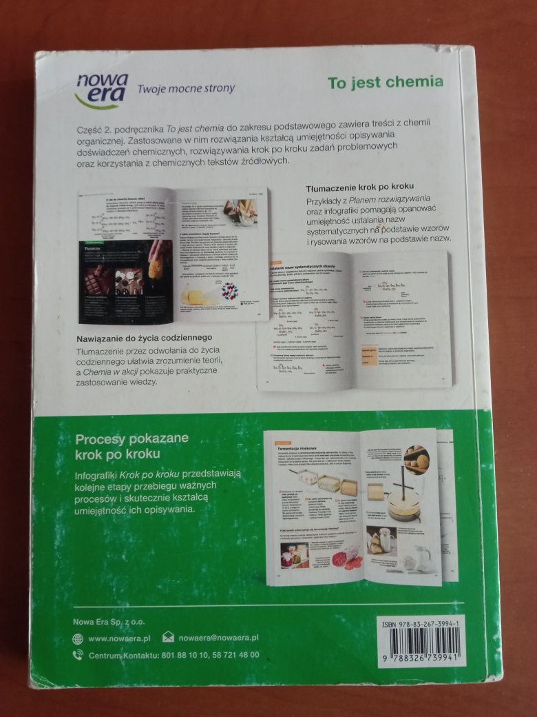 Podręcznik do chemii To jest chemia 2 zakres podstawowy