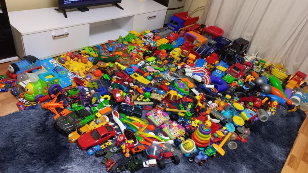 Лот пластик / іграшки секонд# пластик секонд / тверді іграшки