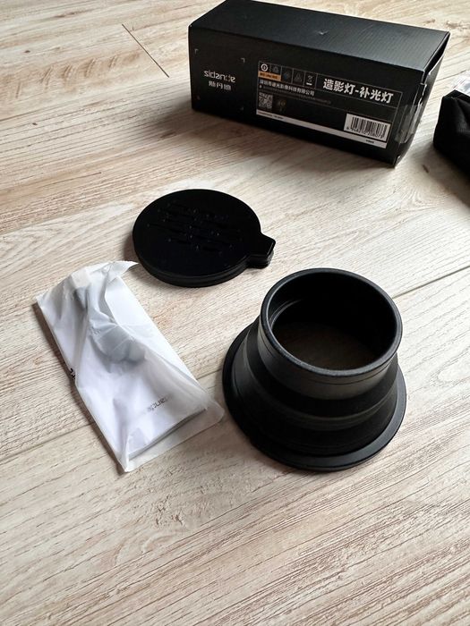 Фотоліхтар SIDANDE 10W • Ліхтар для фото та відеозйомки • RGB світло