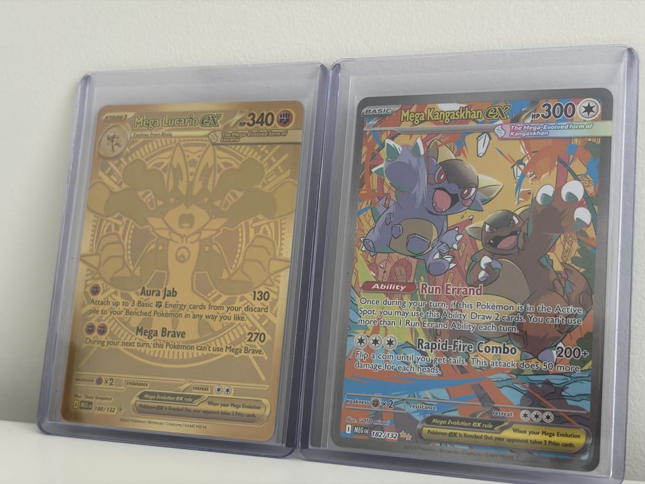 Cartas raras Pokémon Mega Evolutions