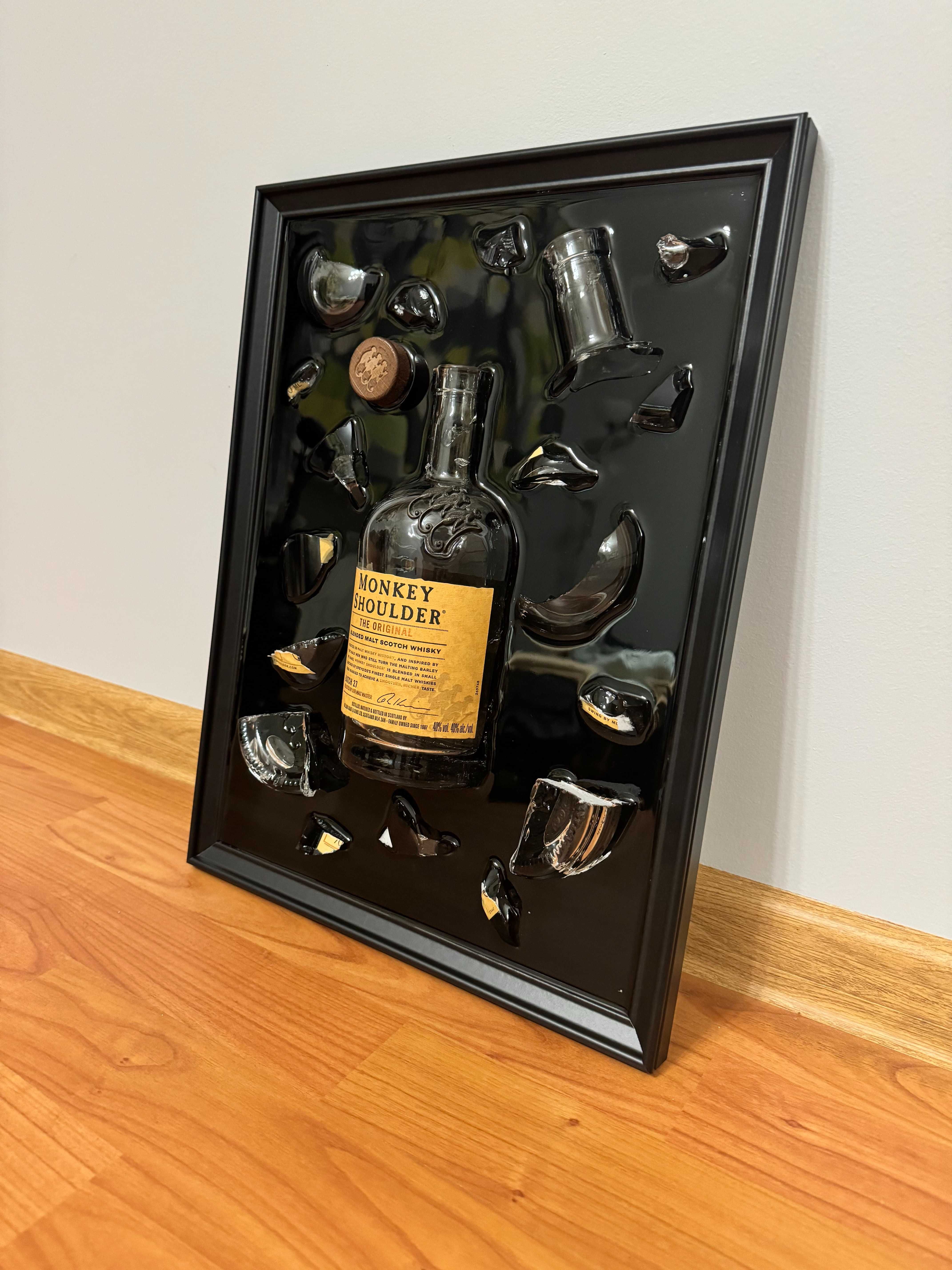 Obraz Monkey Shoulder w ramie