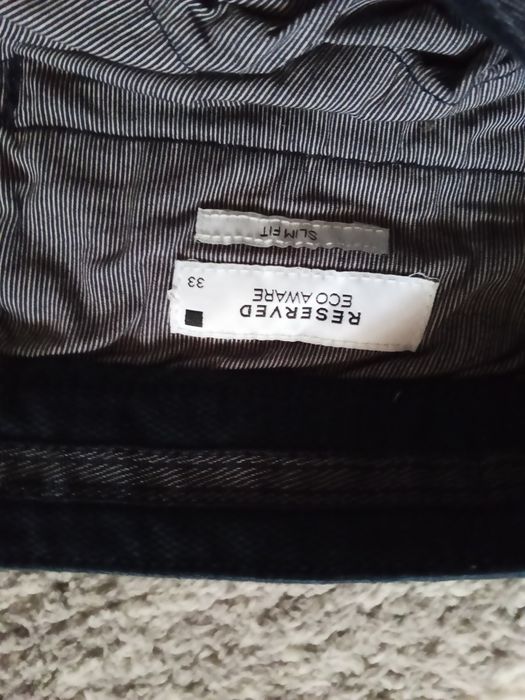 Spodnie eleganckie reserved rozmiar 33