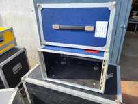 RACK 6U , 1x szyna - 44cm do klapy double door / FAKTURA RN6U/1
