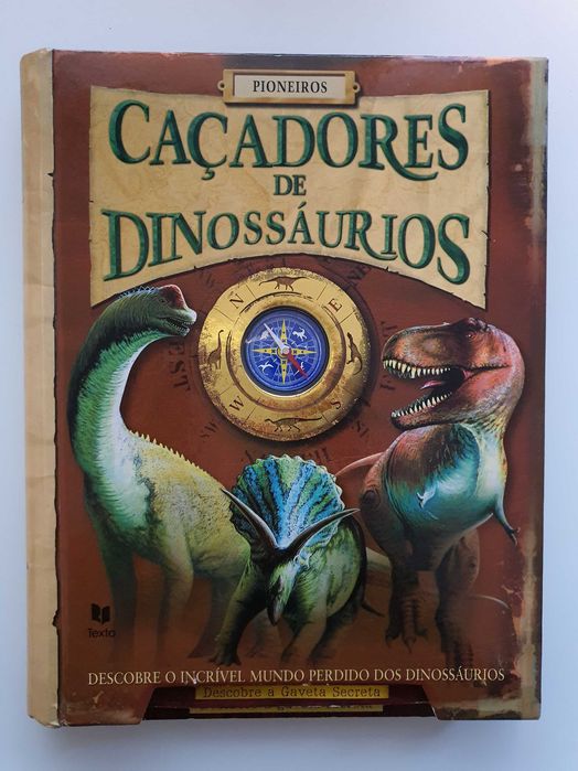 Livro Caçadores de Dinossáurios