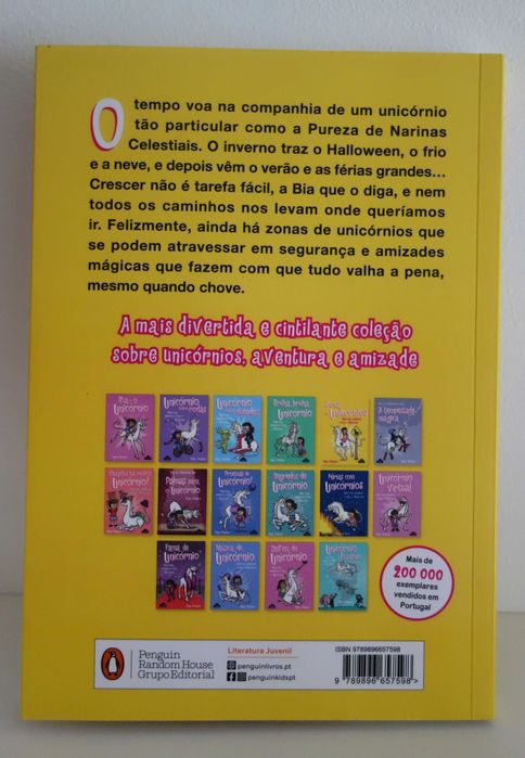 Livro Bia e o Unicórnio - Zona de Unicórnios N.º 5 *Envio gratuito