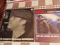 Винилоаые пластинки "На концертах В.Высоцкого"
