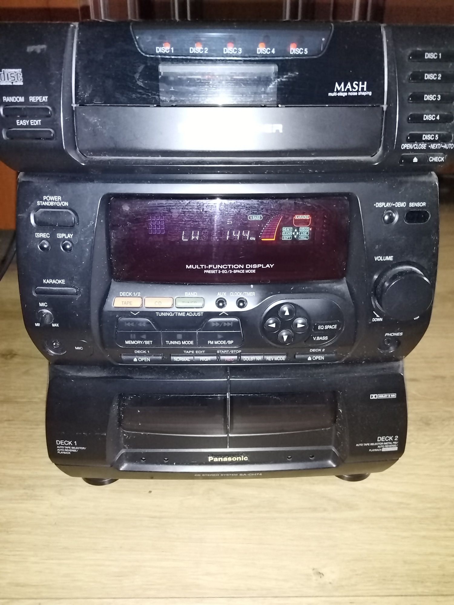 Wieża CD marki Panasonic